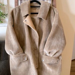 Free People Lindsey Faux fur teddy coat
